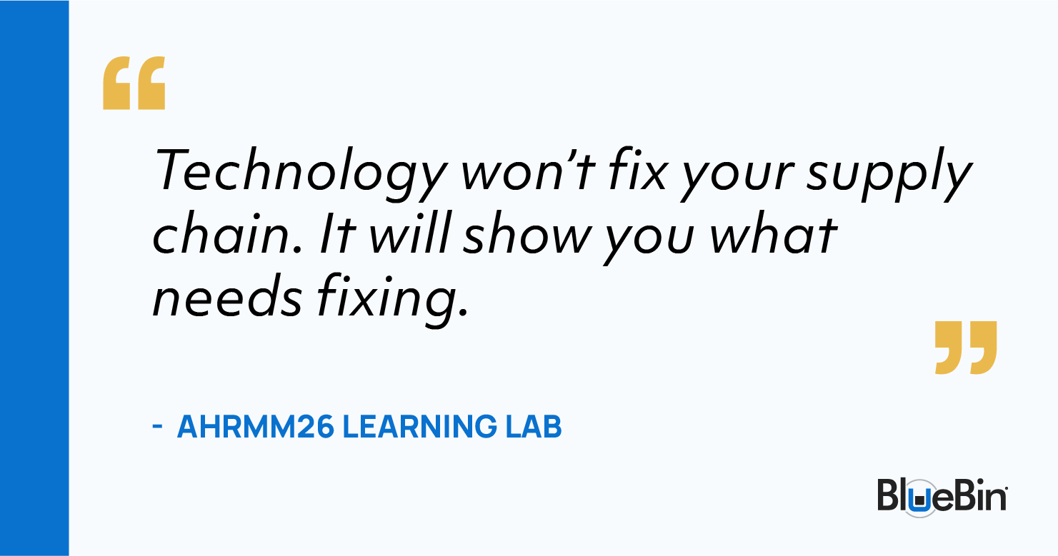 Quote: Technology won't fix your supply chain