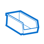 kanban bin icon