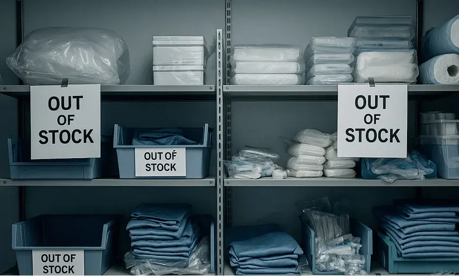 out-of-stock supplies